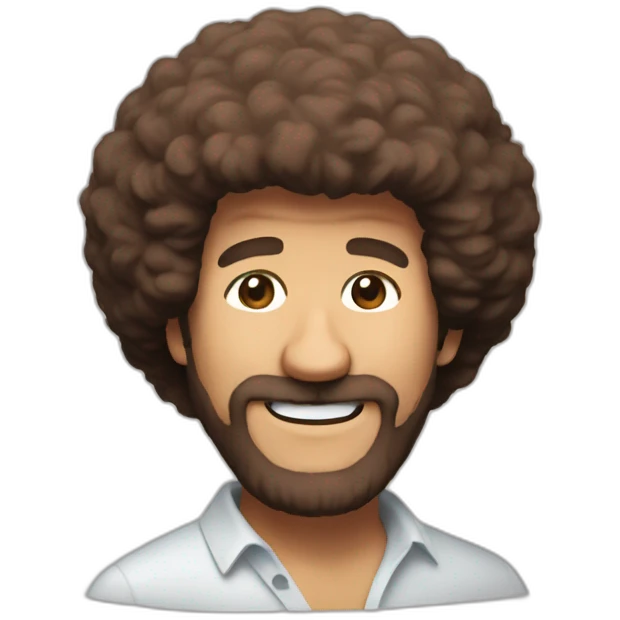 Bob Ross emoji