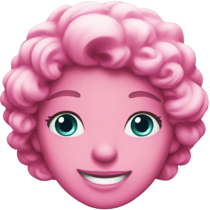 Pink Christmas emoji