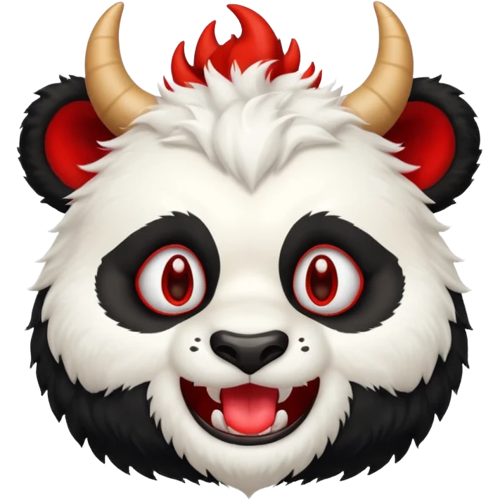 devil panda emoji