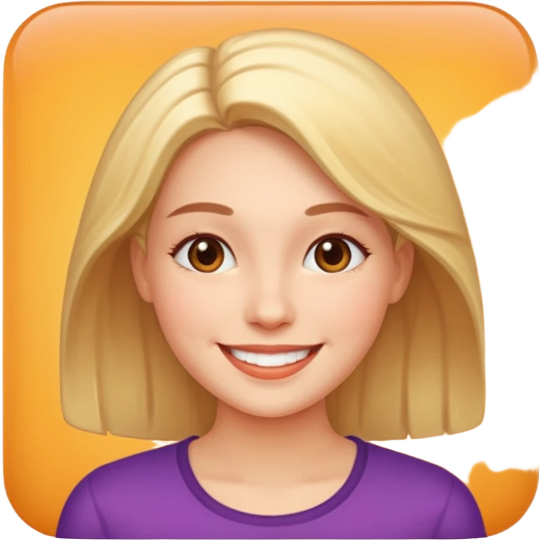 woman with lights emoji