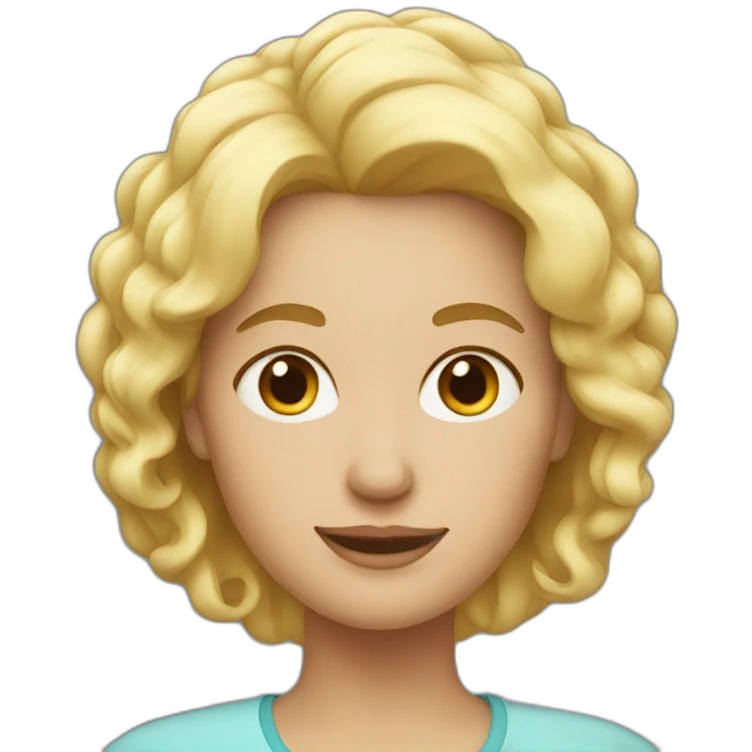 mother with blond hair emoji