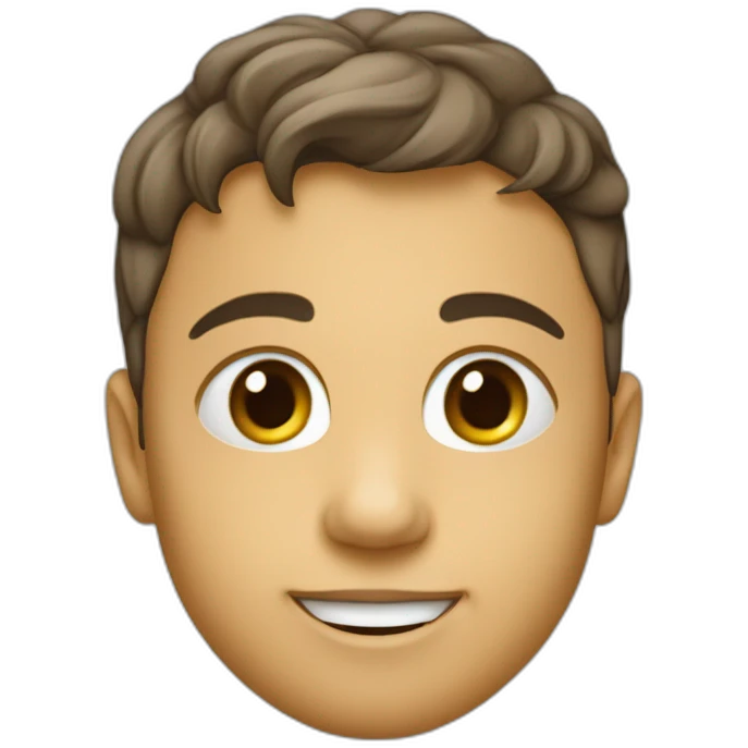 Enfant entrein de lèche une sucette emoji