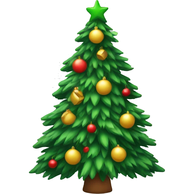 Christmas tree emoji