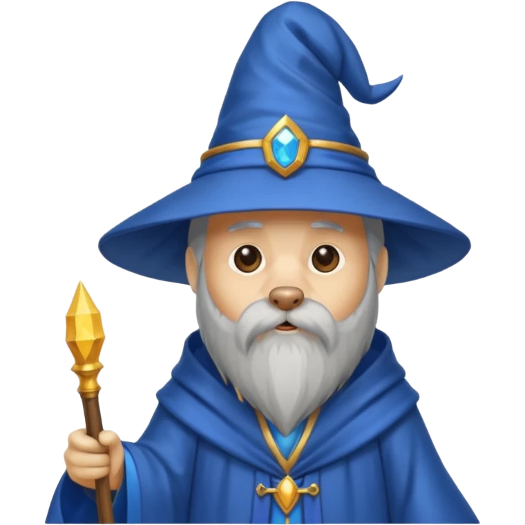Dog wizard emoji