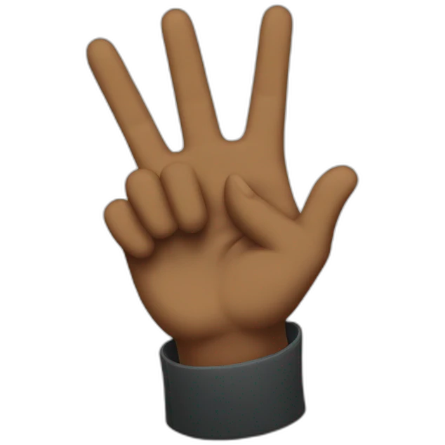 Gang sign emoji