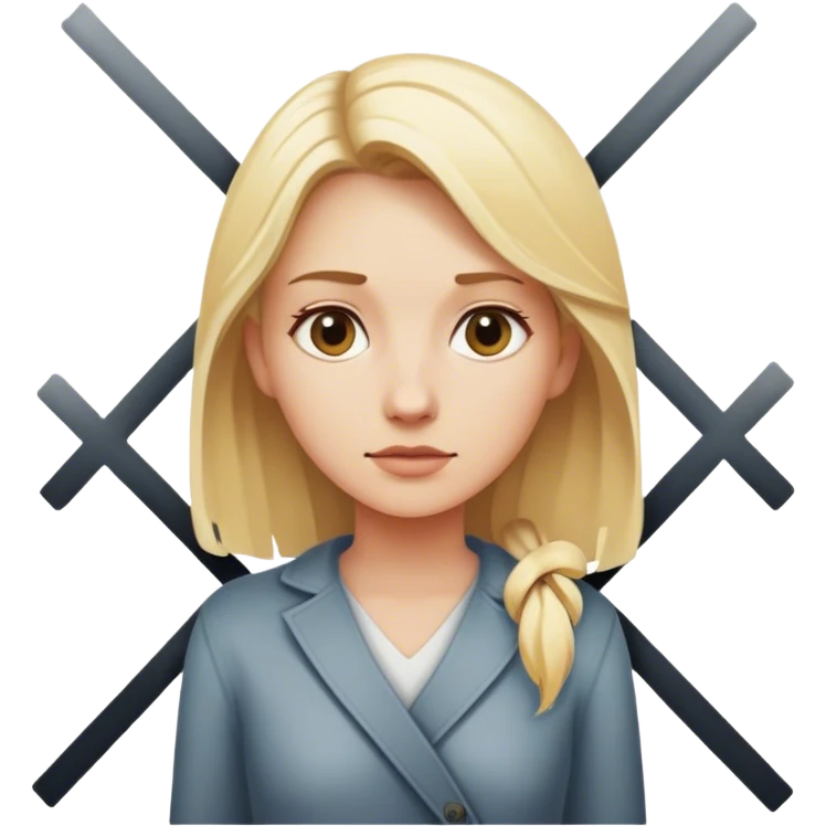 back of blonde woman stands In front at a crossroads between two paths—one illuminated, the other in shadow... scary and sunlight  emoji