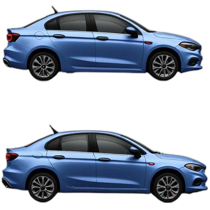 Fiat tipo sedan emoji