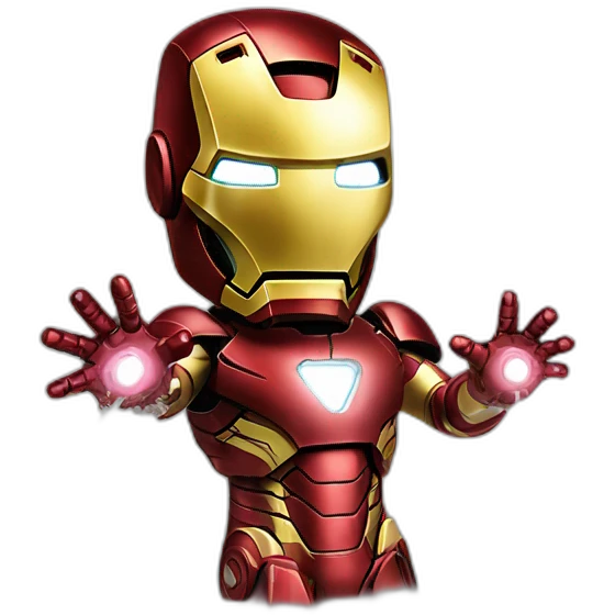 Iron man bañándose emoji