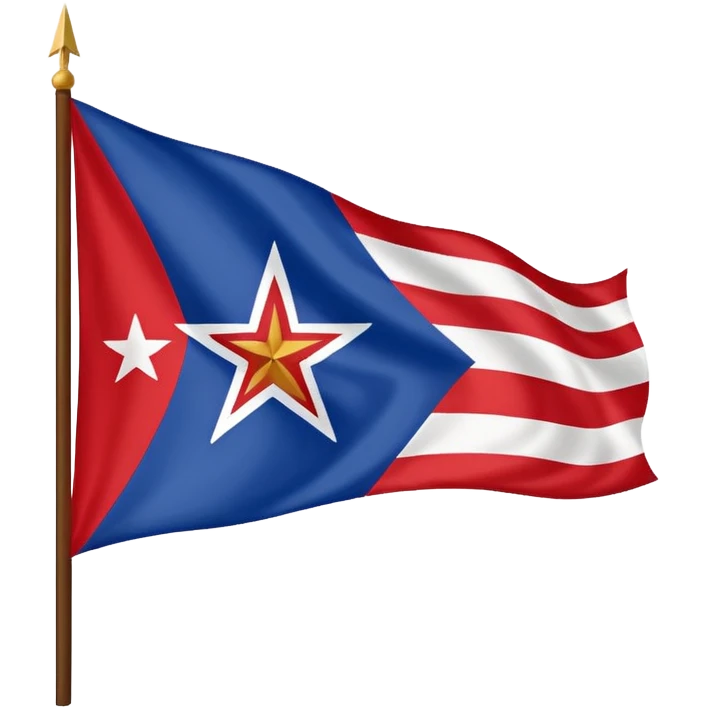 Native American Cherokee flag emoji