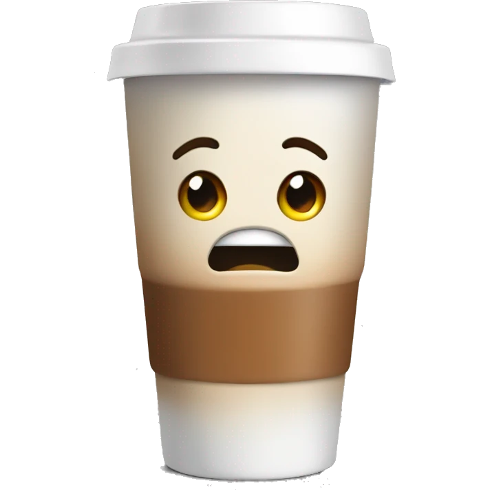 Coffee tumbler  emoji