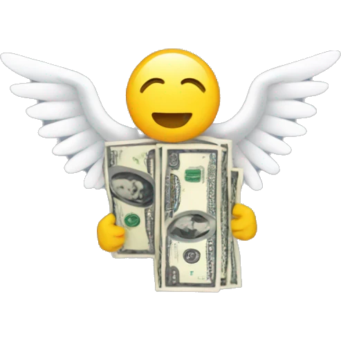 Cash with wings emoji