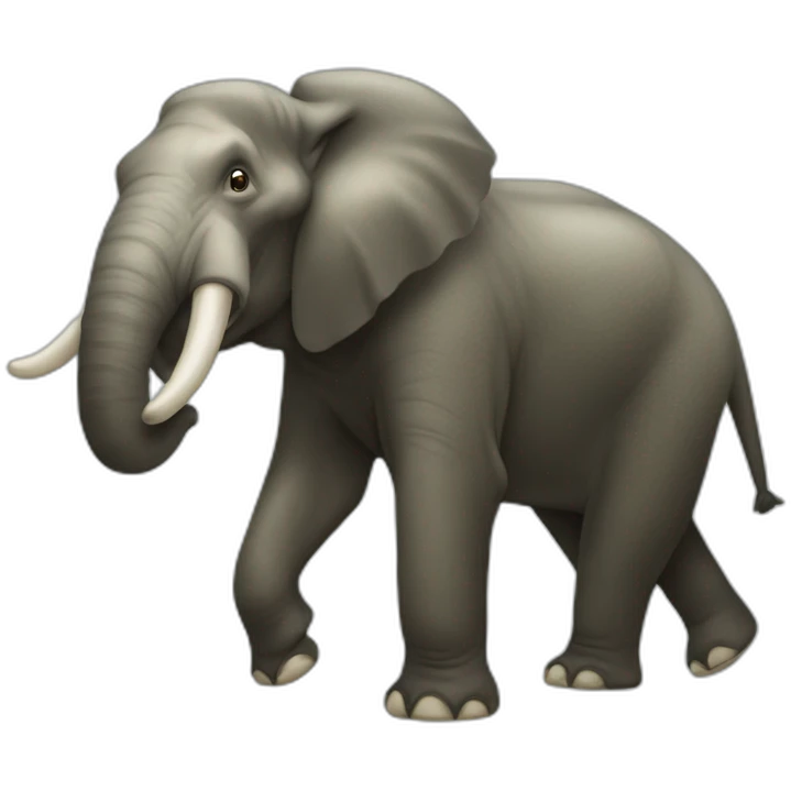éléphant mammouth emoji