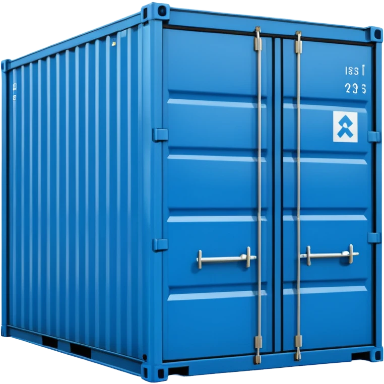 goods Contener emoji which is used for shipment of goods, single contaner emoji