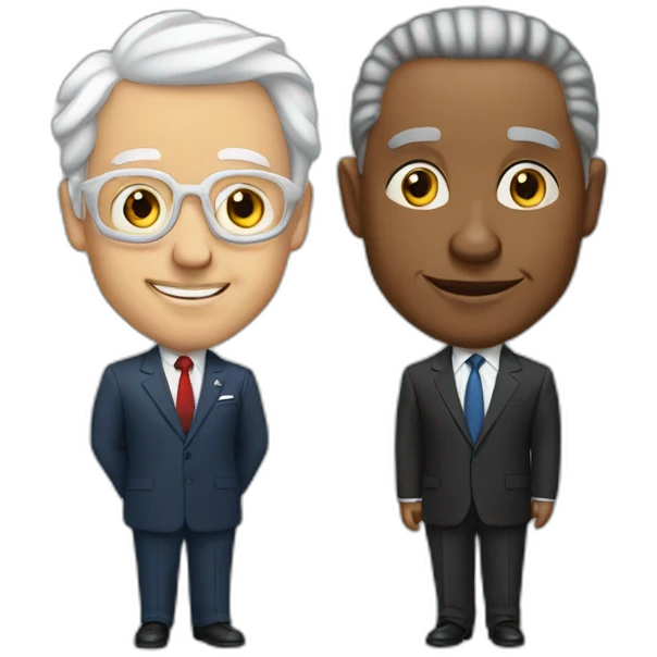 president and Leo warren lamb emoji