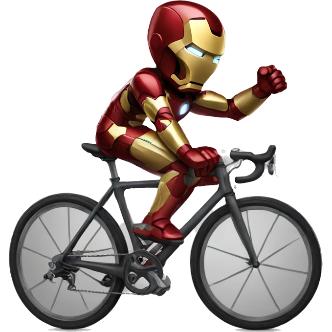 ironman riding a bike emoji