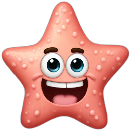 Patrick star emoji
