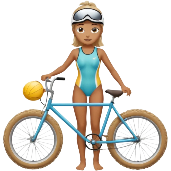 beach bike emoji