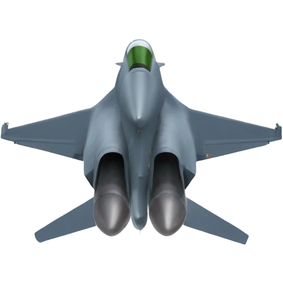 Man excited to see fighter jet emoji