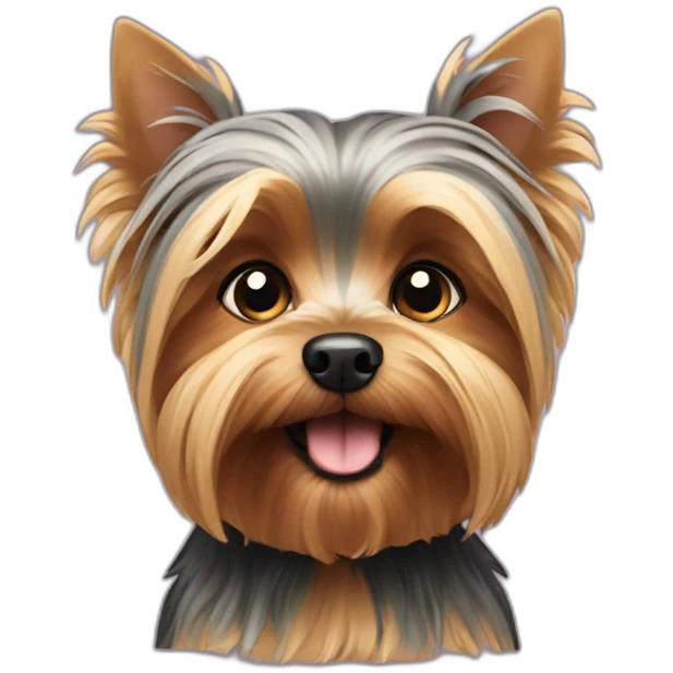 Yorkshire Terrier Dog emoji