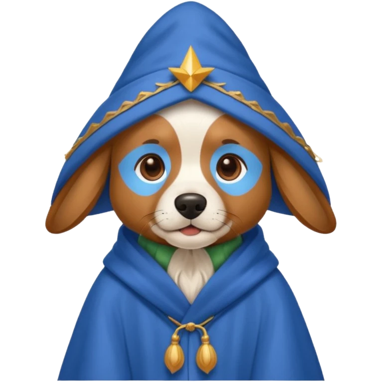 Dog wizard emoji