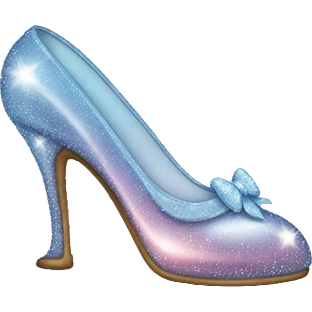 glass slippers for cinderella emoji