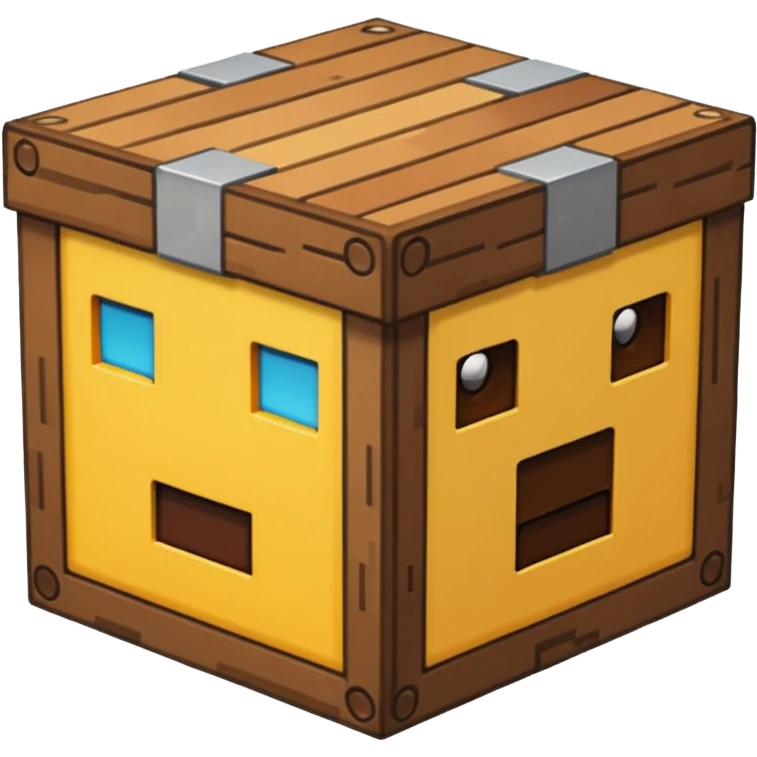 generate minecraft box emoji