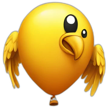 Balon con aguila emoji