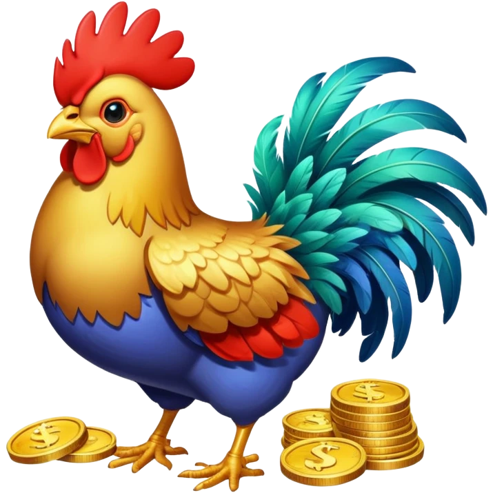 chicken jackpot emoji