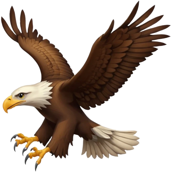 eagle flying emoji