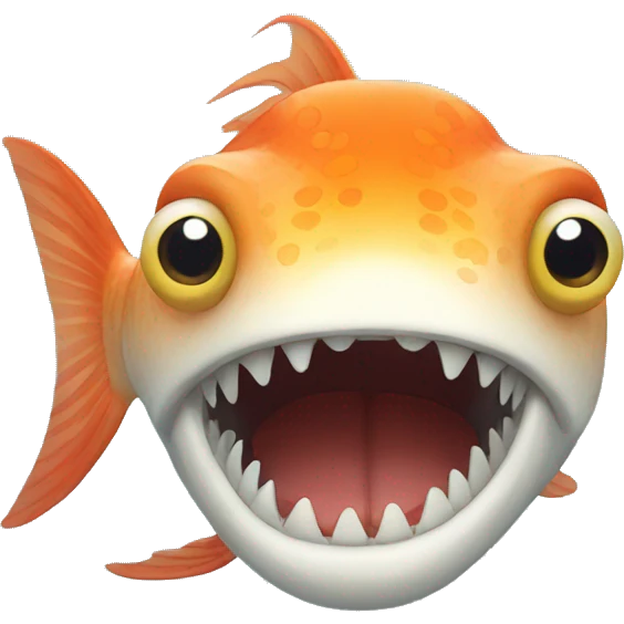 fish with teeth emoji