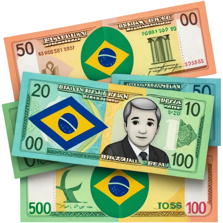real brazilian money emoji