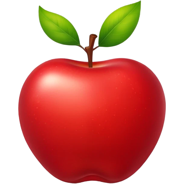 Minecraft apple emoji
