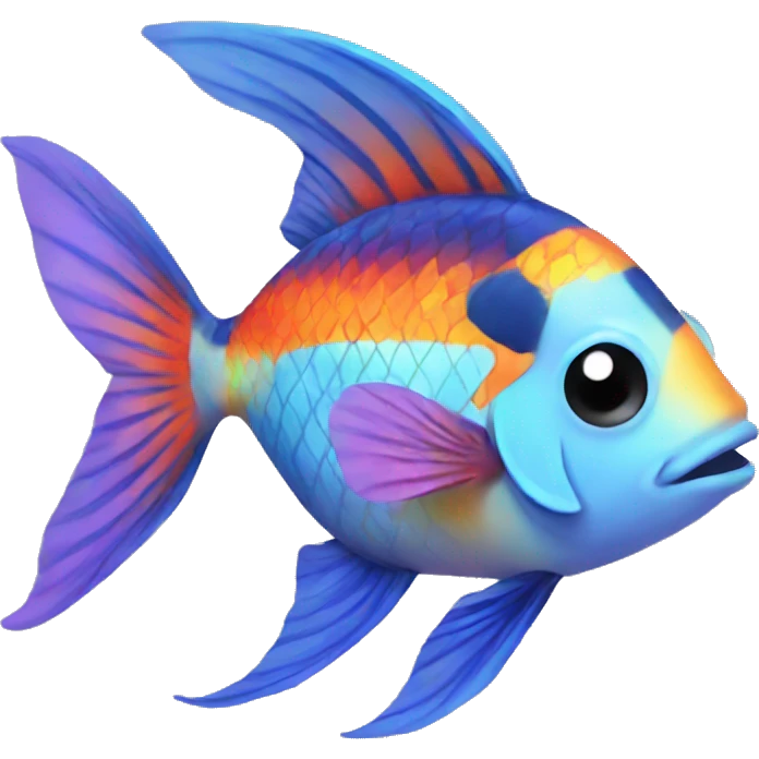 colorful fish emoji
