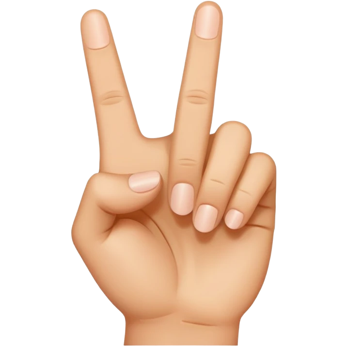 Middle finger emoji