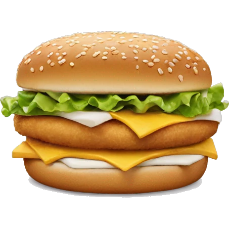 mcdonald’s mcchicken sandwich  emoji