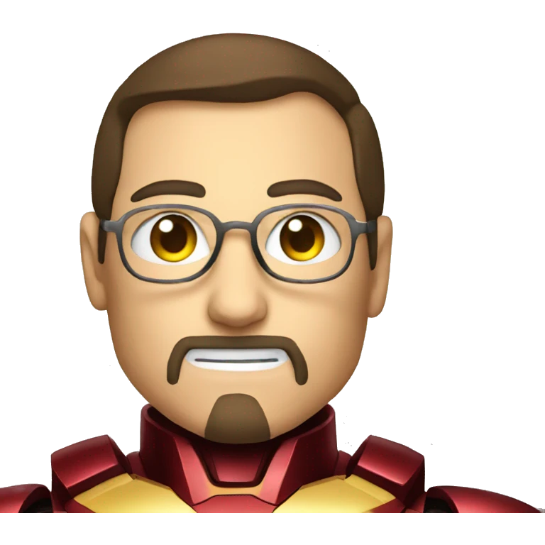 Steve Jobs as Iron Man emoji