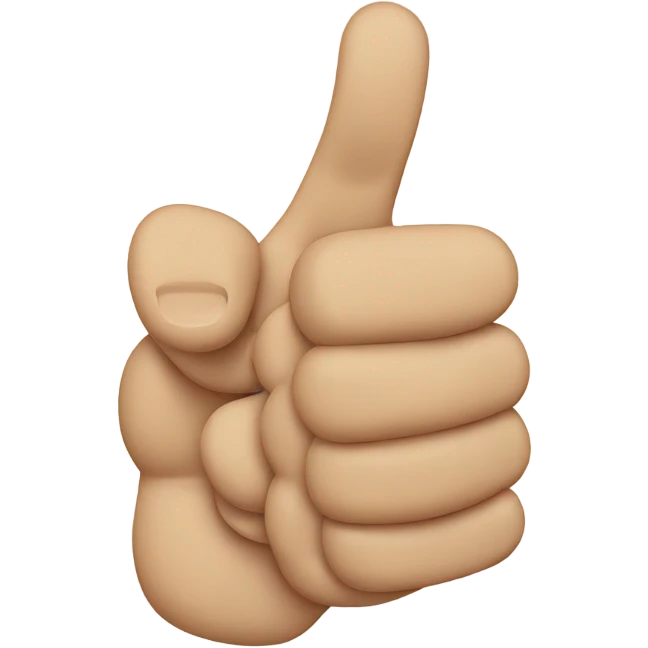 Triple thumbs up emoji