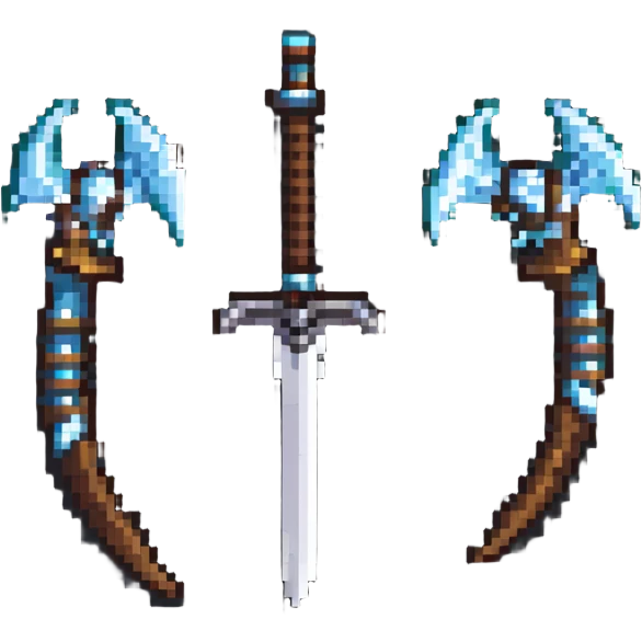 World of Warcraft warglaives, iconic curved demon hunter weapons emoji
