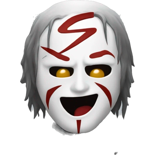 Slipknot style logo that says slipslugs emoji