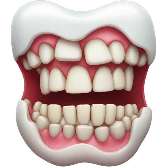 Rotten teeth emoji