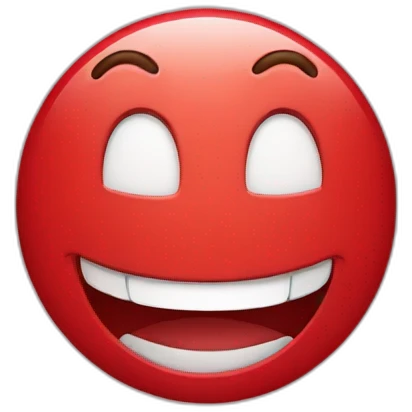 Red Smile emoji