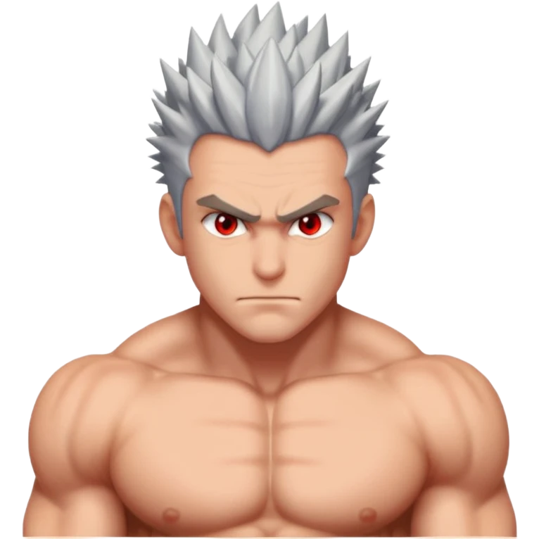 Garou of one punch man emoji