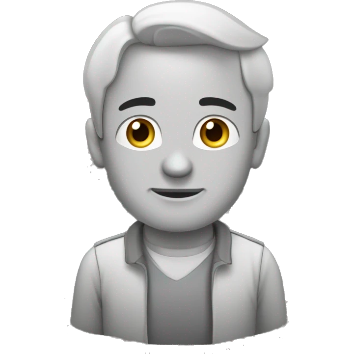 желтый смайлик с вытянутым по вертикале ртом  emoji
