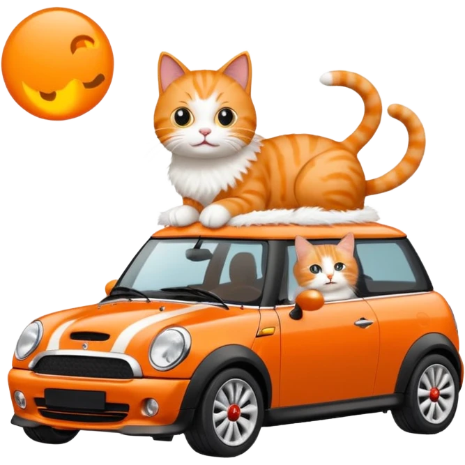 mini cooper cat emoji