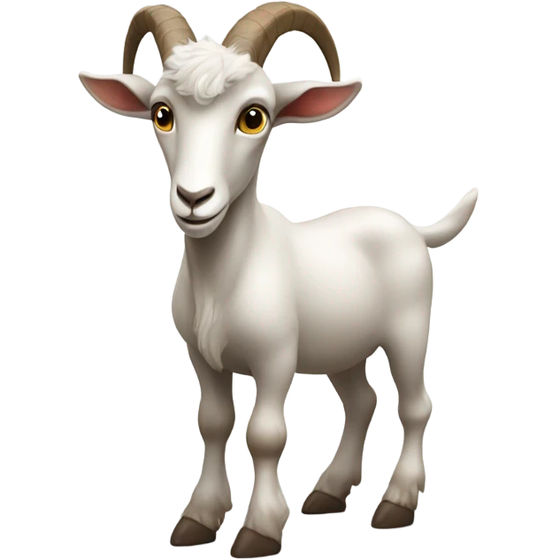 GOAT flexing emoji
