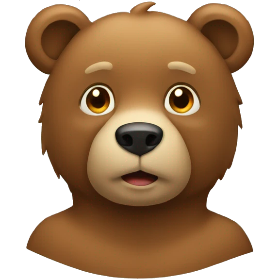 Urso bege emoji