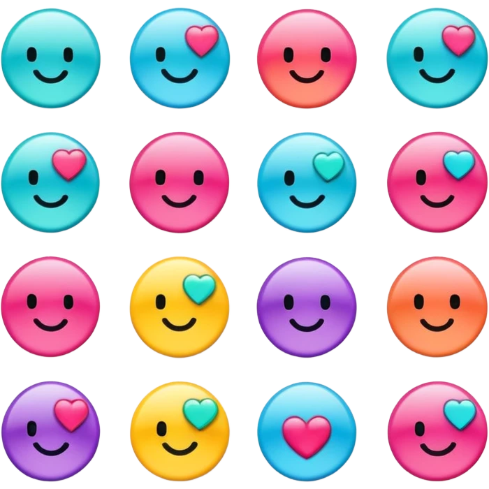 TikTok Verification stickers emoji