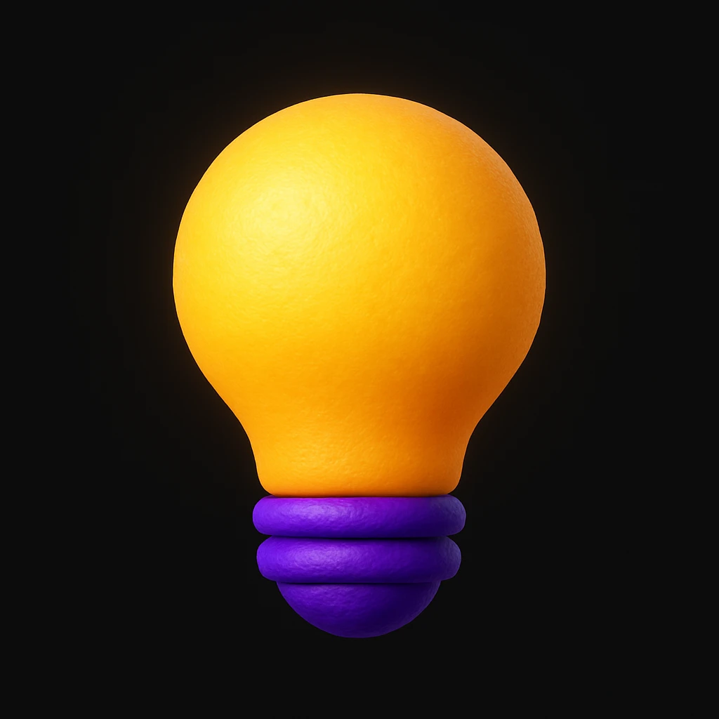 bulb emoji