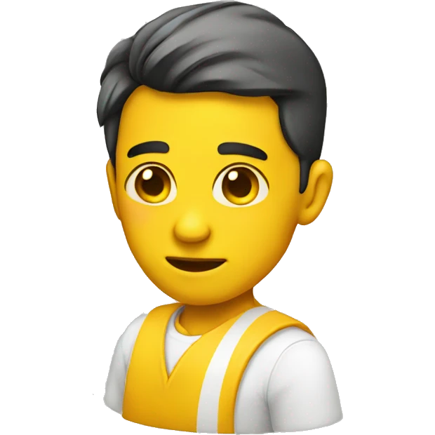 Side eye yellow emoji  emoji