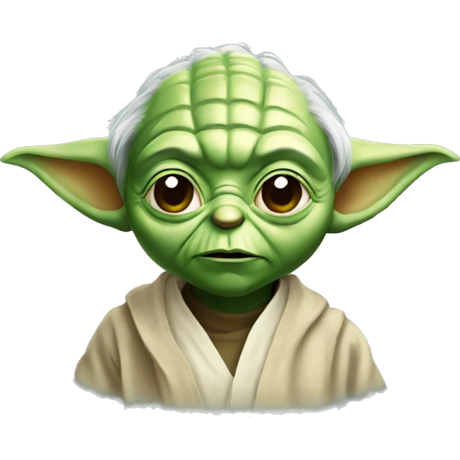 yoda wink emoji